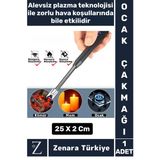 Kompakt Rüzgara Yağmura Dayanıklı Outdoor Kamp Piknik Usb Şarjlı Esnek Bükülebilir Ocak Çakmağı