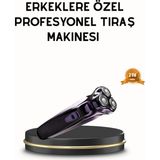 Kompakt Şarjlı Saç Sakal Tıraş Makinesi Kuru Kullanım Özellikli - Renkli