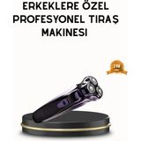Kompakt Şarjlı Saç Sakal Tıraş Makinesi Kuru Kullanım Özellikli