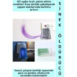 Kompakt Sessiz 1 W Ev Ofis Yatak Odası Prize Takılan UV Işık Böcek Haşere Sivri Sinek Öldürücü Lamba