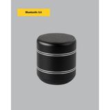 Kompakt Silindir Metal Bluetooth Hoparlör 400 Mah Uzun Pil Tws Destekli ( Lisinya )