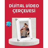 Kompakt Tasarımlı 7 Inç Dijital Fotoğraf Çerçevesi – Modern ve Şık Görünüm
