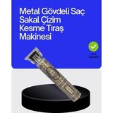 Kompakt Tasarımlı, Güçlü Motorlu Saç Sakal Kesme Makinesi 4 Kılavuz Tarak