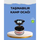 Kompakt Ve Hafif Kamp Ocağı Seti Gaz Tüplü Mir70360136
