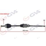 Komple Aks Sağ Fıorıno 1.3 Mtj 07-13 953mm Aks Lale Li