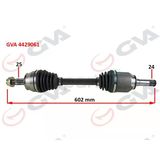 Komple Aks Sol Milli Aks Lale Li Doblo 1.3 Mjt 2010 602Mm
