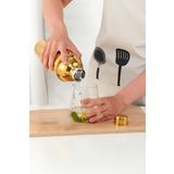Komple Çelik Gold 700 ml Shaker Kokteyl Hazırlama Kabı Bardağı cin343sr