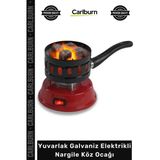 #Kömürocağı Rezistanslı Hızlı Isıtıcı Kömür Yakıcı Yuvarlak Galvaniz Elektrikli Nargile Köz Ocağı