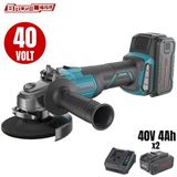 Kömürsüz Akülü Avuç Taşlama 115 Mm Li-İon 40V - K-Catpower4430set-Net