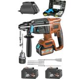 Kömürsüz Brushless Motorlu Metal Şanzuman Metal Dişli 88V 5AH Akülü Kırıcı Delici Hilti Set hediyeli