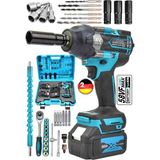 Kömürsüz Motor 600 Newton 800NM Setli Bijon Somun Sökme Sıkma Makinesi