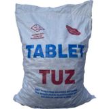 Kon-Çini Tablet Tuz Su Yumuşatma Ve Arıtma Cihazları Için Tablet Tuz Sodyum Klorür 25 Kg