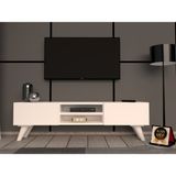 Konak Ev Eşyaları Coltello 1.kalite 100% Mdf Tv Ünitesi,tv Masası,salon,oturma Odası - Beyaz