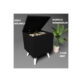 KONAK EV EŞYALARI Gimli 1 Gizli Bölmeli Komodin,mdf,kurulu,montaj Gerekmez