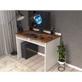 Konak Ev Eşyaları Natura 1.kalite %100 Mdf Çalışma Masası,bilgisayar Masası,genç Odası,masa - 73 X 100 X 60 - Açık Ceviz