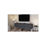 Konak Ev Eşyaları Novanta Jr 1.Kalite %100 Mdf 3 Kapaklı Tv Ünitesi,Tv Sehpası,Salon,Dolap