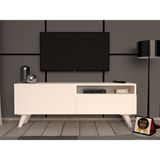 Konak Ev Eşyaları Pace 1.kalite 100%MDF Tv Ünitesi,tv Sehpası,salon,oturma Odası - Beyaz