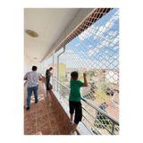 KONAK FİLE Çocuk Güvenlik Filesi, Balkon Filesi 5x5 2METREx3METRE