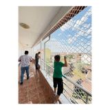 KONAK FİLE Çocuk Güvenlik Filesi, Balkon Filesi 5X5 2METREx5METRE