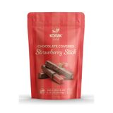 KONAK Sütlü Çikolata Kaplı Çilek Çubuğu 80 GR