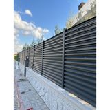 Konak Tel Çit Sistemleri Panjur Güneş Kırıcı Dekoratif Bahçe Panel Çiti - 100X150