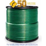KONDEL AYDINLATMA 50 METRE RG6-U6 TV Kablosu – Yüksek Kaliteli Anten & Uydu Kablosu