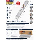 Kondel Aydınlatma Horoz Electric 10’lu Paket Gama-80 80W LED Bant Armatür 120 cm 7000K Beyaz Işık 10’lu Paket