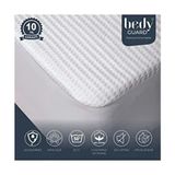 Konfor %100 Soft Pamuk Üst Kumaşlı Yatak Alezi Ultra Sessiz Sıvı Geçirmez Yatak Koruyucu Alez - Gri - 180 x 220 cm