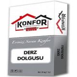 Konfor 20 kg Gri Silikonlu Derz Dolgu