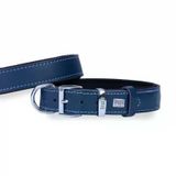 Konfor Deri Köpek Boyun Tasması Royalblue 2,5X37 45 Cm