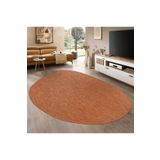 Konfor Halı Konfor Halı Tema 9038 Turuncu Sisal Hasır İç Dış Mekan Kilim Dekoratif Bahçe Balkon Salon Halısı