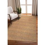 Konfor Halı Lilette 6721 Naturel Jüt Halı Örme Kilim Salon Oturma Odası Halısı İç Dış Mekan Kilim Lilette_6721