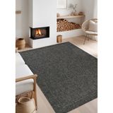 Konfor Halı Rusticana 3111 Antrasit Naturel Jüt Halı Modern Örme Kilim Rusticana_3111 - 200 x 290 cm
