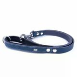 Konfor Klasik Deri Köpek Gezdirme Tasması Royalblue 2X140 Cm