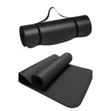 Konfor Zemin 15 Mm Nbr Pilates & Yoga Matı Minderi Siyah siyah