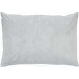 Konforcu %100 Boncuk Silikonlu Kırlent Iç Yastık 30X50 - 30 x 50 cm - Beyaz