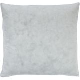 Konforcu Boncuk Silikonlu Kırlent Iç Yastık 45 x 45 cm - Beyaz