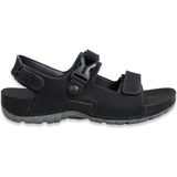 Konfores 1522-9829-2 Tam Anatomik Erkek Sandalet - NKT01522-SIYAH-41