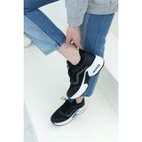 Konfores 1657 Anatomik Air Tabanlı Bayan Sneakers Ayakkabı - NKT01657-SIYAH Beyaz-39 - Siyah - Beyaz