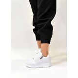 Konfores 1662 Anatomik Tabanlı Fermuarlı Bayan Sneakers Ayakkabı - NKT01662-BEYAZ-39
