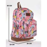 Konfores 1699 Pembe Anatomik Destekli Unisex Okul Çantası