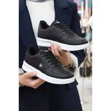 Konfores 2228-Wickers Air Force Modeli Anatomik Tabanlı Üst Kalite Unisex Sneakers Ayakkabı - NKT02228-siyah-beyaz-38