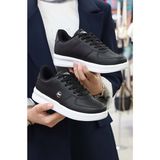 Konfores 2228-WICKERS Air Force Modeli Anatomik Tabanlı Üst Kalite Unisex Sneakers Ayakkabı - NKT02228-SIYAH-BEYAZ-41 - Siyah - Beyaz