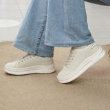 Konfores 2230-CONPAX Mcqueen Modeli Anatomik Tabanlı Üst Kalite Unisex Sneakers Ayakkabı - NKT02230-BEJ-36