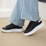 Konfores 2230-CONPAX Mcqueen Modeli Anatomik Tabanlı Üst Kalite Unisex Sneakers Ayakkabı - NKT02230-SIYAH-BEYAZ-38 - Siyah - Beyaz
