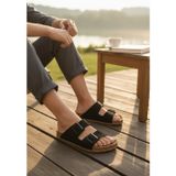 Konfores 2236-LOOK Life Unisex Çift Tokalı Ultra Hafif Havuz,plaj ve Günlük Kullanıma Uygun Terlik - NKT02236-SIYAH-48