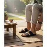 Konfores 2245-LOOK Life Unisex Çift Tokalı Ultra Hafif Havuz,plaj ve Günlük Kullanıma Uygun Terlik - NKT02245-SIYAH-41