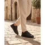 Konfores 2274-ZANELLE Hakiki Full Duble Deri Üst Kalite Premıum Erkek Sneaker Ayakkabı - NKT02274-SIYAH-41