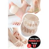 Konforlu Beş Parmak Ayırıcı ve Ön Ayak Pedleri, Dayanıklı Metatarsal Destek - Seçenek 1
