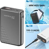 Konfulon A6Q Powerbank 10.000 Mah USB 3.0 ve 20W Pd Type-C Çıkışlı - 001-Renkli